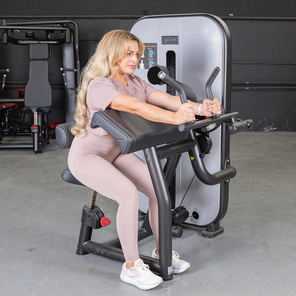 Vogue Biceps Triceps Combo | Commercial Selectorized Machine