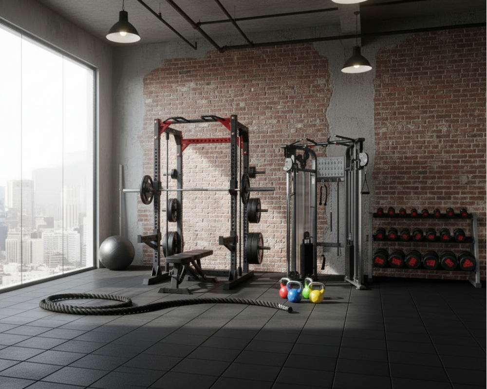 Ultimate Super Strength Package - Photorealistic Gym Setup