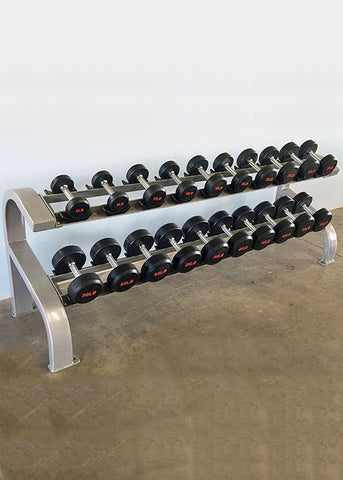 Modular Two Tier 10 Pairs Dumbbell Rack