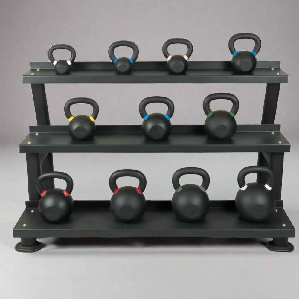 Powder Coated Kettlebells (cast iron)