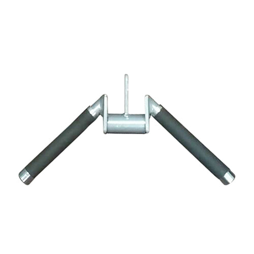 Rotating Triceps Press-Down Bar - Cable Attachment - Rubber
