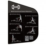 Super Stretch Machine - Commercial Multi-Function Stretching System | Weights & Bars